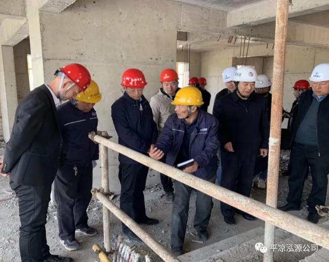 市应急管理局检查泓源公司在建项目安全生产工作(图2) 市应急管理局检查泓源公司在建项目安全生产工作(图2)